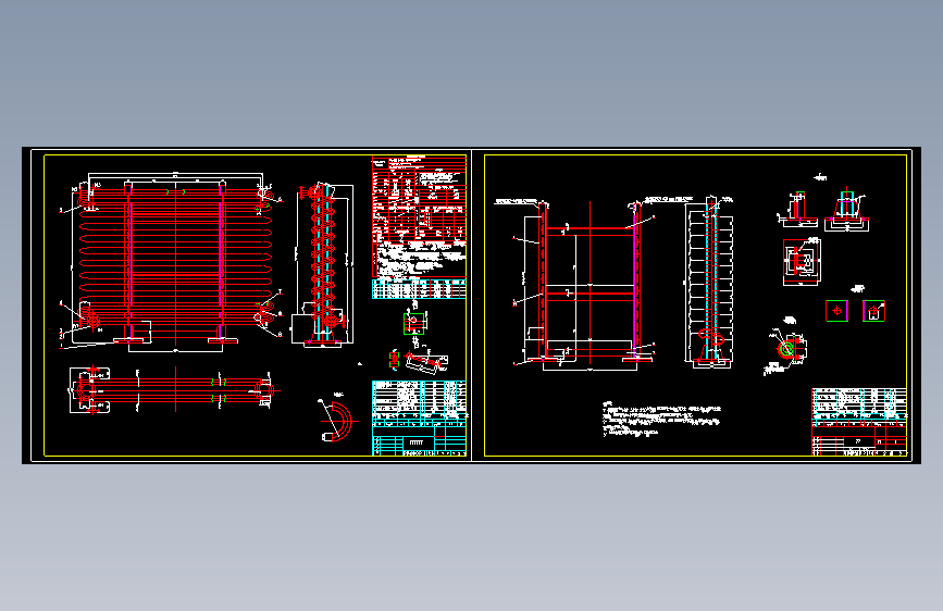 X0048-CAD套管式换热器图纸CAD图纸==330167=20