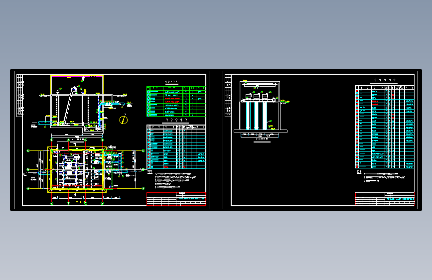 X0164-环境工程提升泵房CAD图纸==809121=15