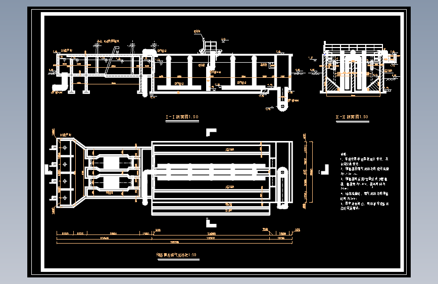 X0322-细格栅与曝气沉砂池CAD图纸==1187491=15
