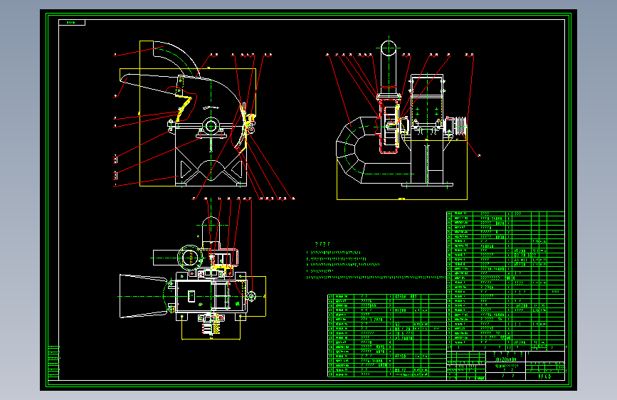 X0359-一种锤片式粉碎机CAD图纸==109198=15