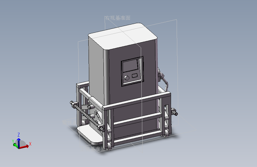 X0642-一种新能源充电桩三维SW2016带参==1339153=30