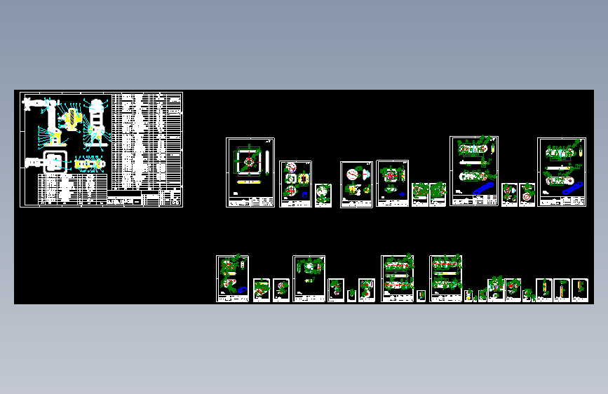 六轴机械手 CAD