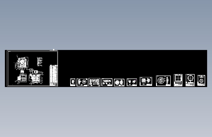 X1895-蜗杆传动回转机构装配图 ==1537585=40