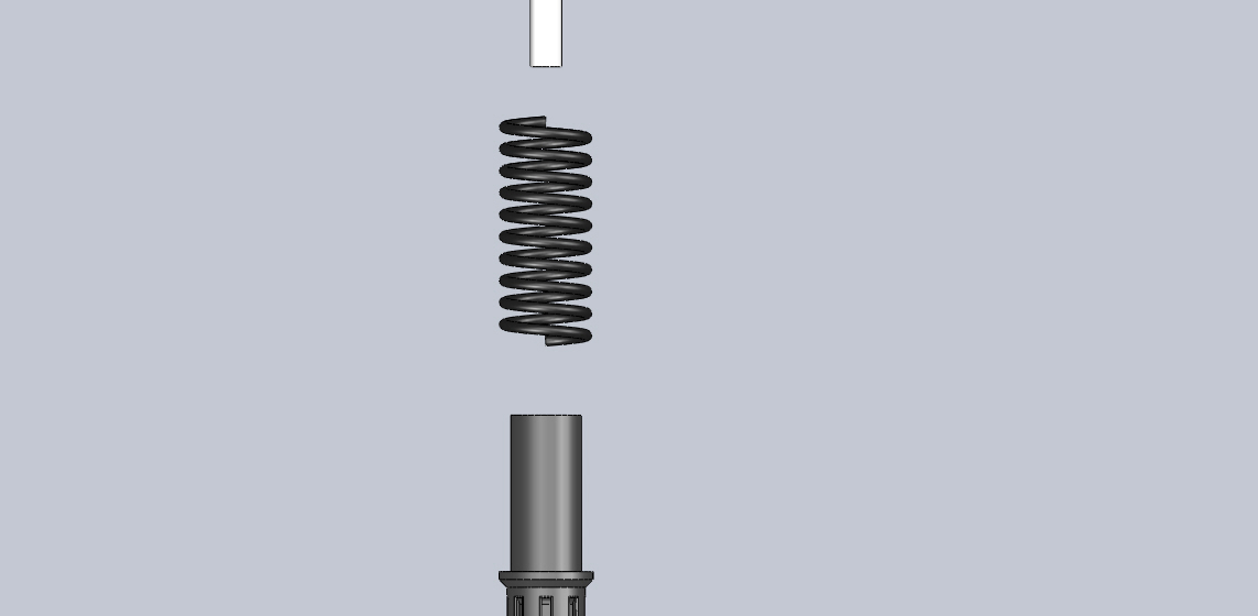 X1042-车用弹簧减震器设计模型SW2014==319016=20