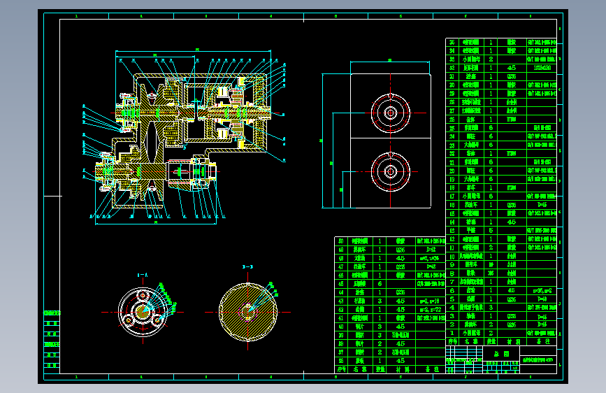 X1429-金属带式无级变速器（CVT）总图==490094=35