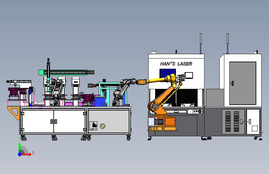 电子产品自动打码焊接机