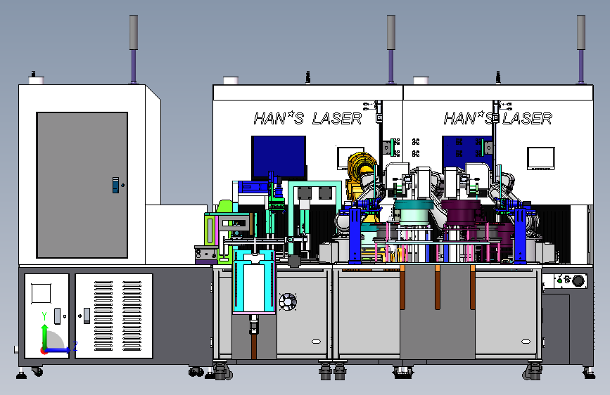 电子产品自动打码焊接机