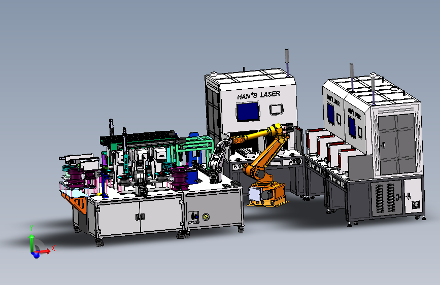 电子产品自动打码焊接机