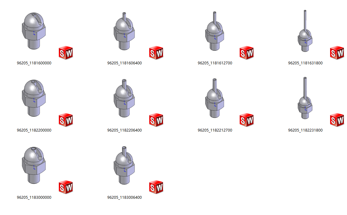 X0455-Norele- 高压喷嘴 LOC-LIN三维SW2018带参+==907029=50