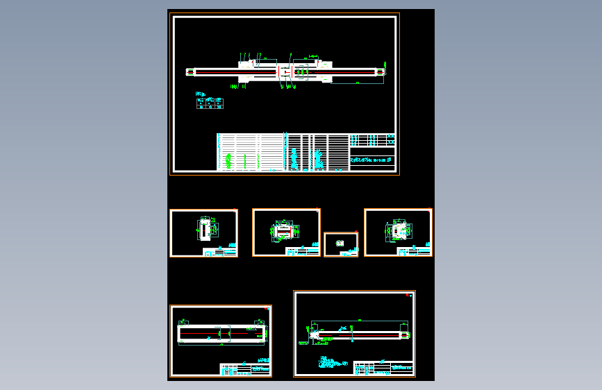 X1803-双作用双出杆液压缸设计==492752=40