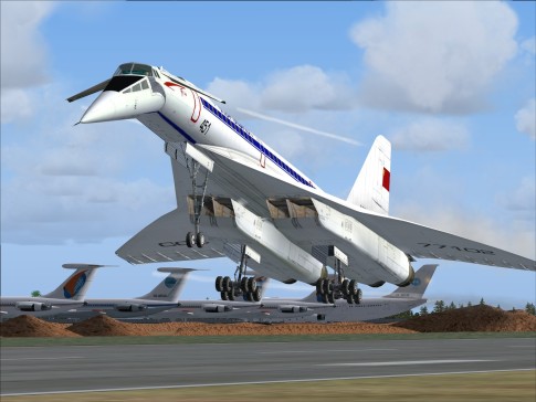 TU-144超音速客机