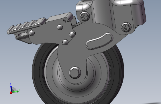 福马脚轮G-125-FLANGE