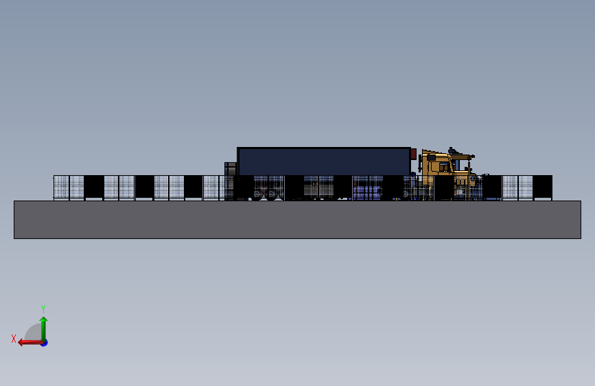 钢板开平生产线