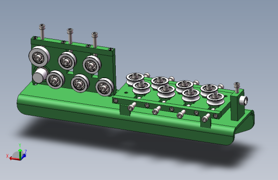 全自动线材弯曲机矫直机核心结构3D图纸+Solidworks设计