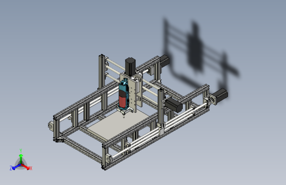 三轴数控铣削结构3D图纸+STP格式