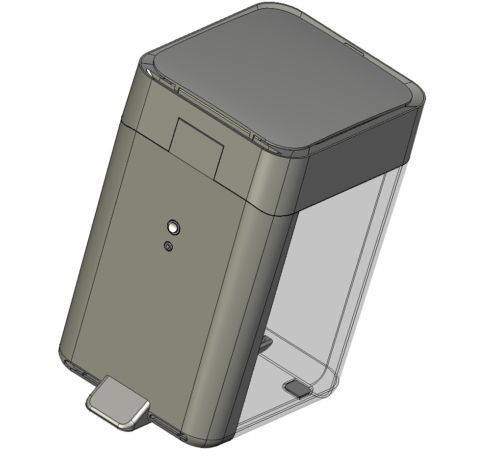 Z2412-智能垃圾桶(自动打包换袋)三维Step无参