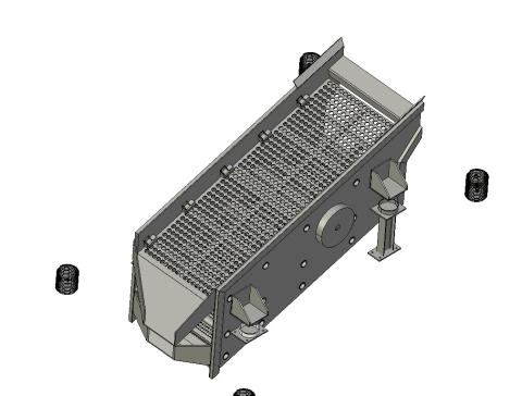 Z2410-振动筛选机三维Step无参