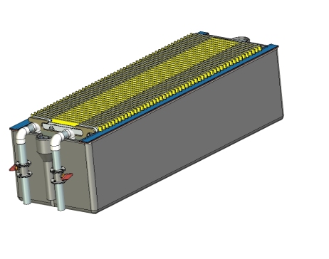 铜电解槽建模三维UG10.0带参