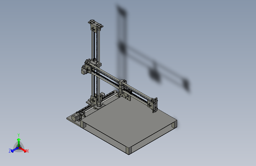 3D打印机三维Step无参+CAD+说明书