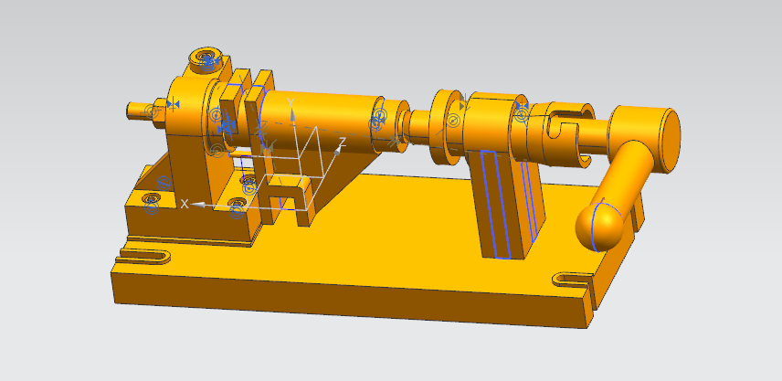 CA6140车床拨叉二维三维图纸三维UG12.0带参+CAD+说明书