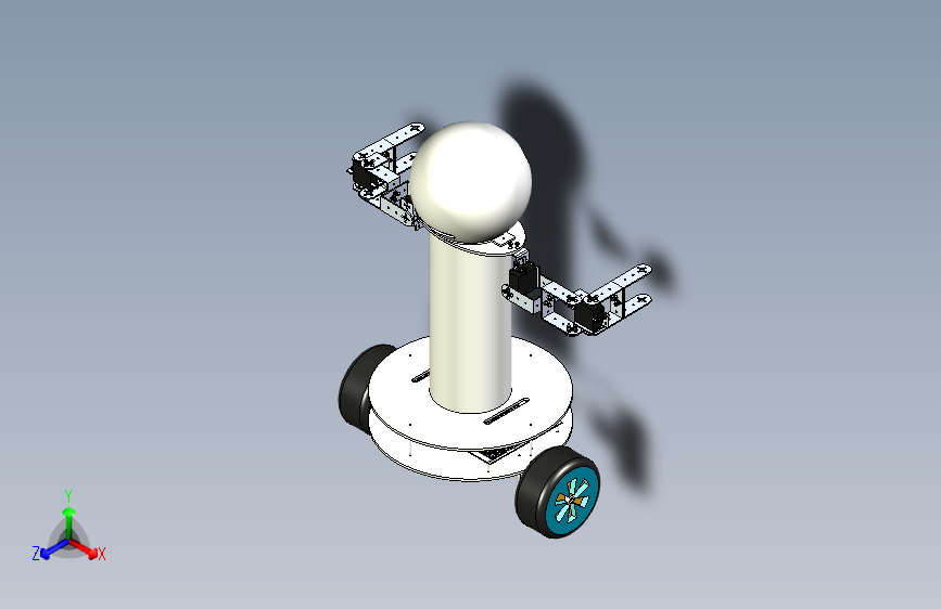 自平衡小车机械结构及控制系统设计+CAD+说明书