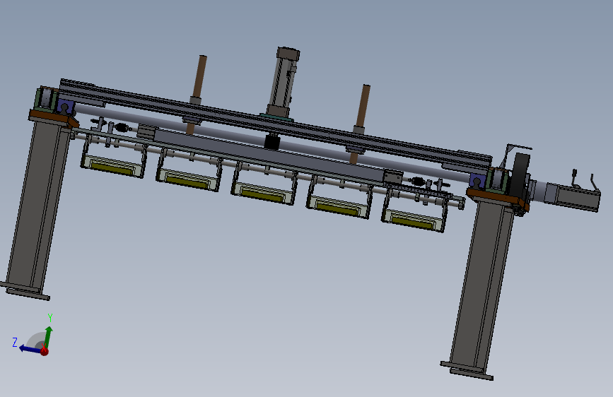电池转移机械手3D数模图纸+Solidworks设计