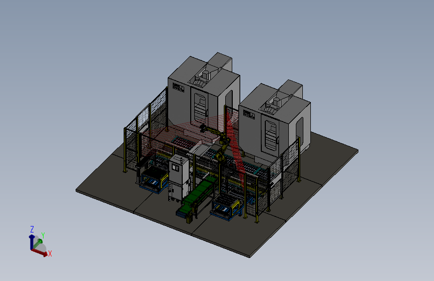 阀体机床上下料集成项目