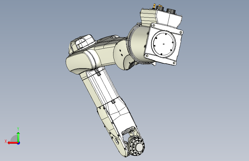 12-那智(NACHI)mz03el 6axis industrial robot（stp）