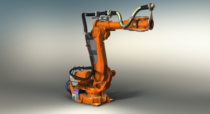 27-ABB机器人 abb irb 6640 robot (SW10)