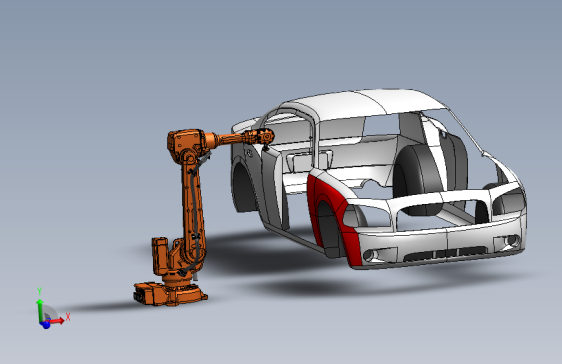 10-ABB机器人 IRB robot arm (SW14)