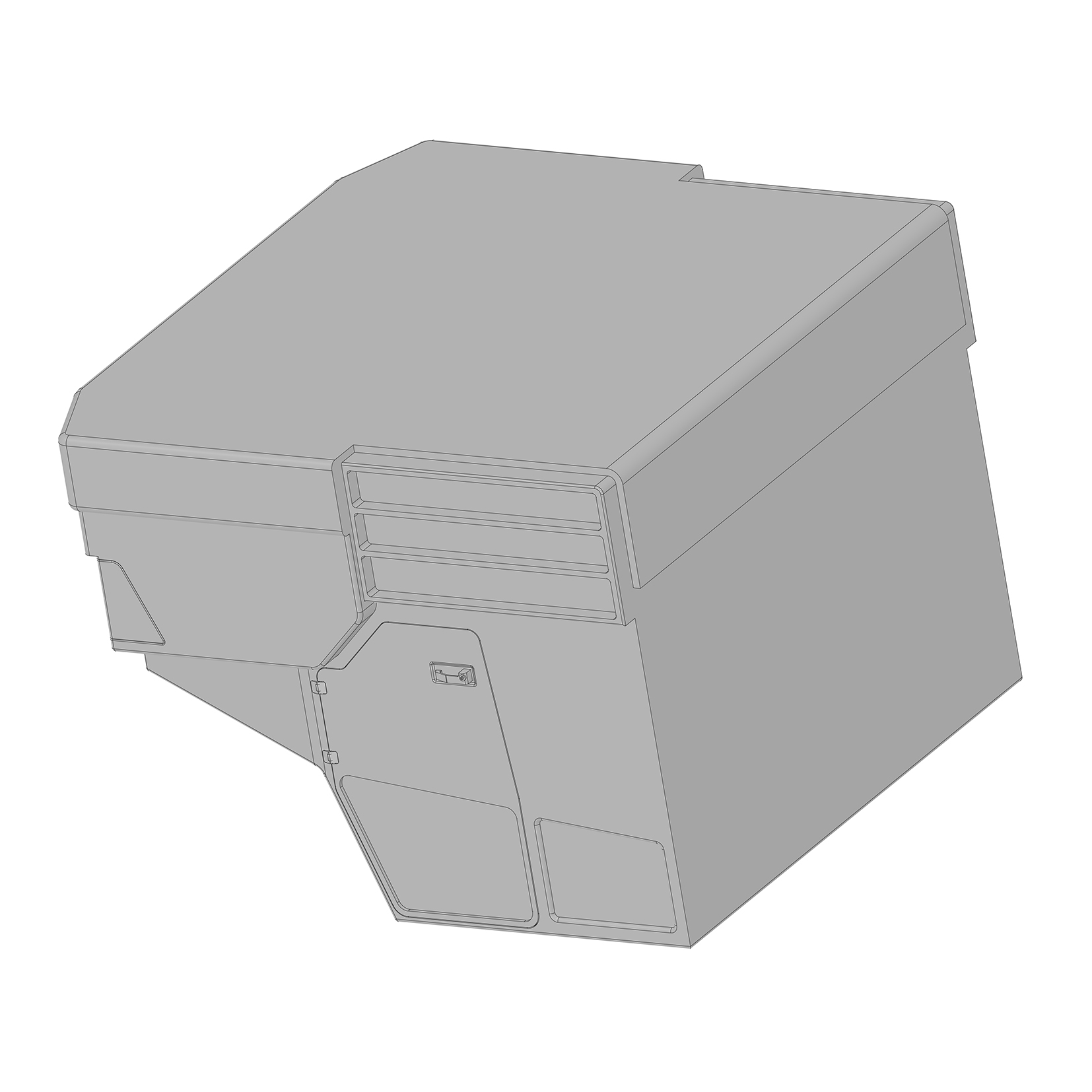 ZL070455工程机械驾驶室