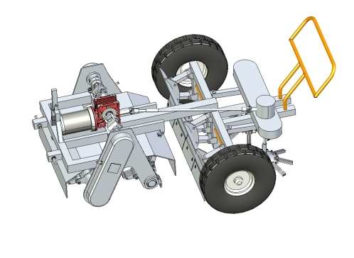 破冰机设计三维UG10.0带参+CAD+说明书