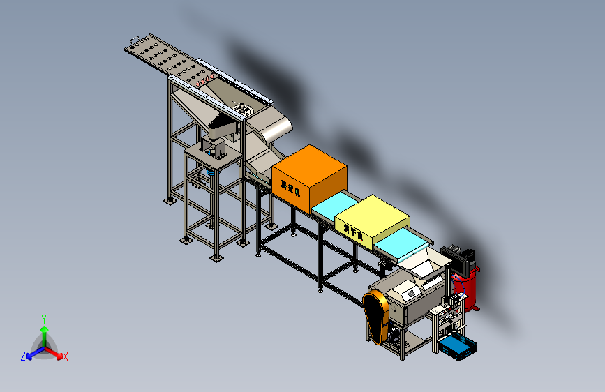 一种腰果剥壳机设计三维SW2019带参+CAD+说明书
