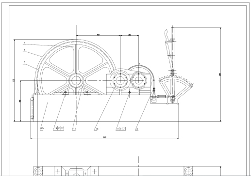 JTB-0.8×0.6型调速型提升绞车的机械调速装置设计+CAD+说明书==108806=250