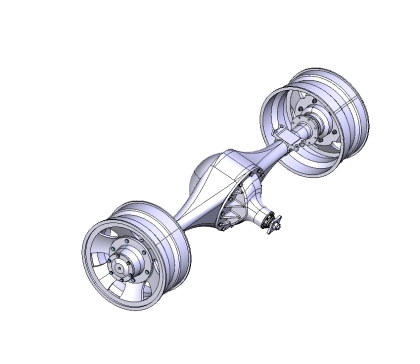 江淮征途皮卡驱动桥优化设计三维CatiaV5R20带参+CAD+说明书