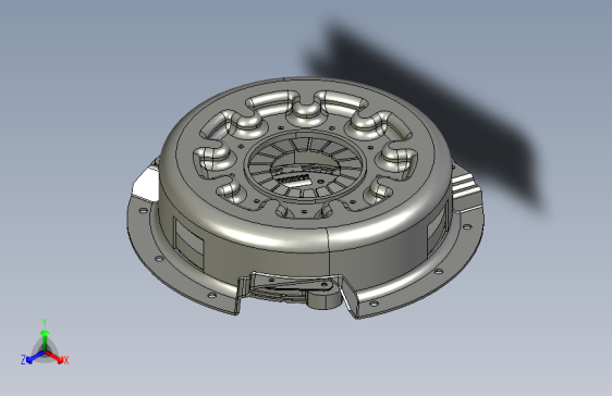 轻型货车离合器结构的设计三维Step+CAD+说明书