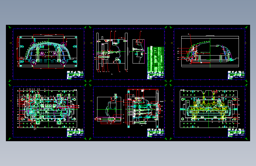 汽车保险杠CAD==1477059=220