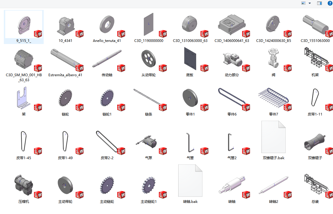 水果分级分拣机三维SW2014带参