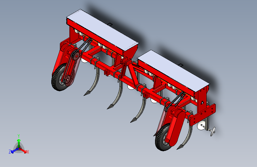 中耕施肥机的设计-作业机三维SW2015带参+CAD+说明书