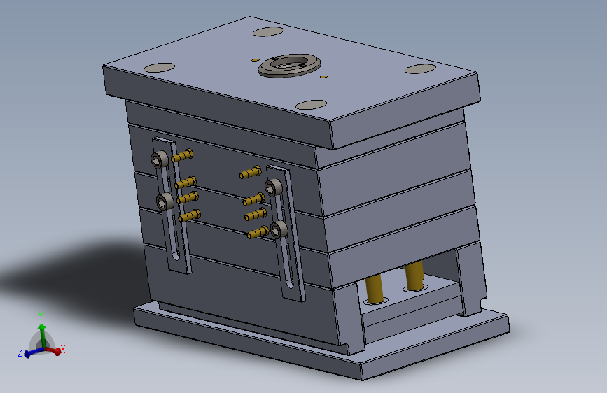 冲压模具hree-plate-mould SW