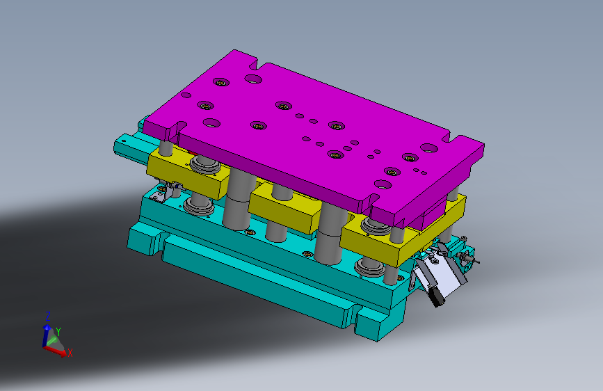 冲压模具ool-nosilec-l SW STP