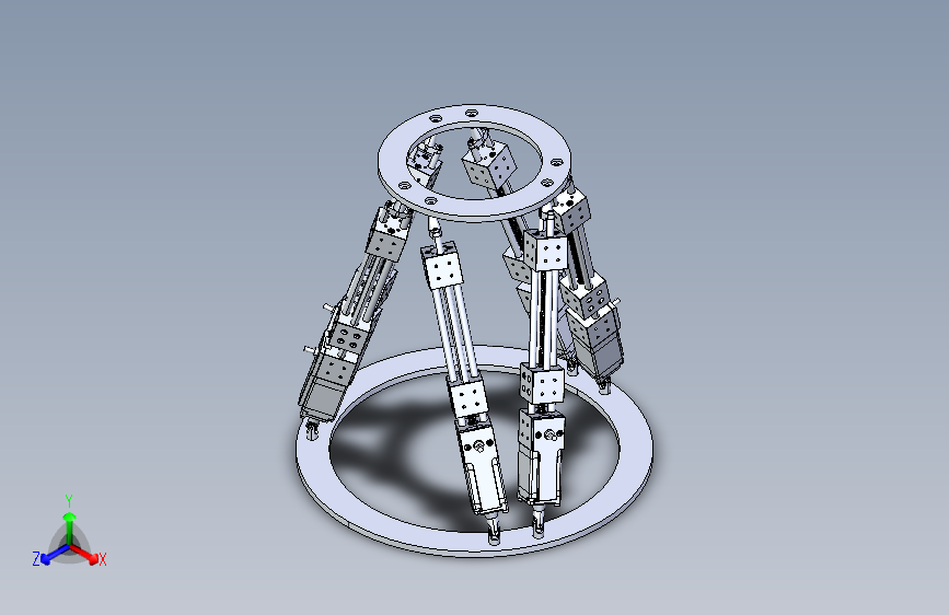 29-  并联机器人hexapod-stewart-platform-1 2 STP
