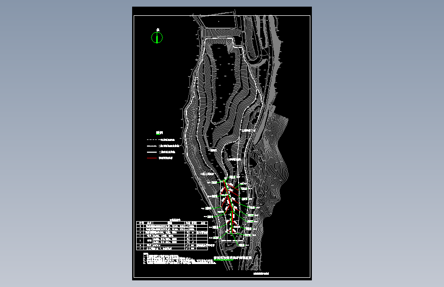 日消纳190吨生活垃圾填埋场总体设计