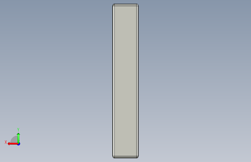 QB-ACC-ECP-8-20120端面盖板 背面视图