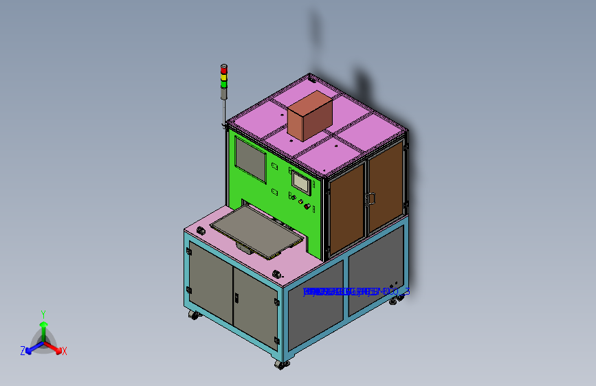 全方位UV扫描机（装配图文件名sb-ghj-00.asm）