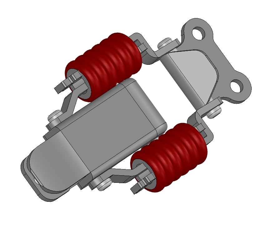 E0965-弹簧锁模型三维SW2012带参