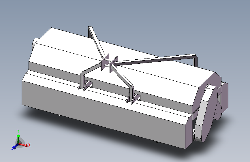 双轴灭茬旋耕机设计含CAD图纸+solidworks三维模型+说明