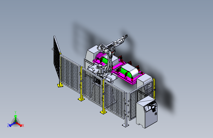 85-机械臂 机器人Tig welding robot cell IGS