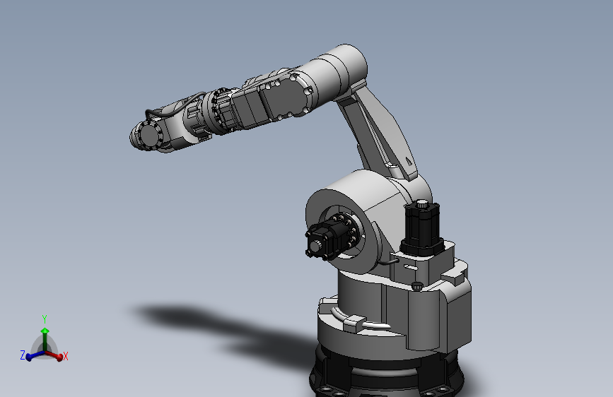 77-机械臂 机器人six-axis-robot-1 SW