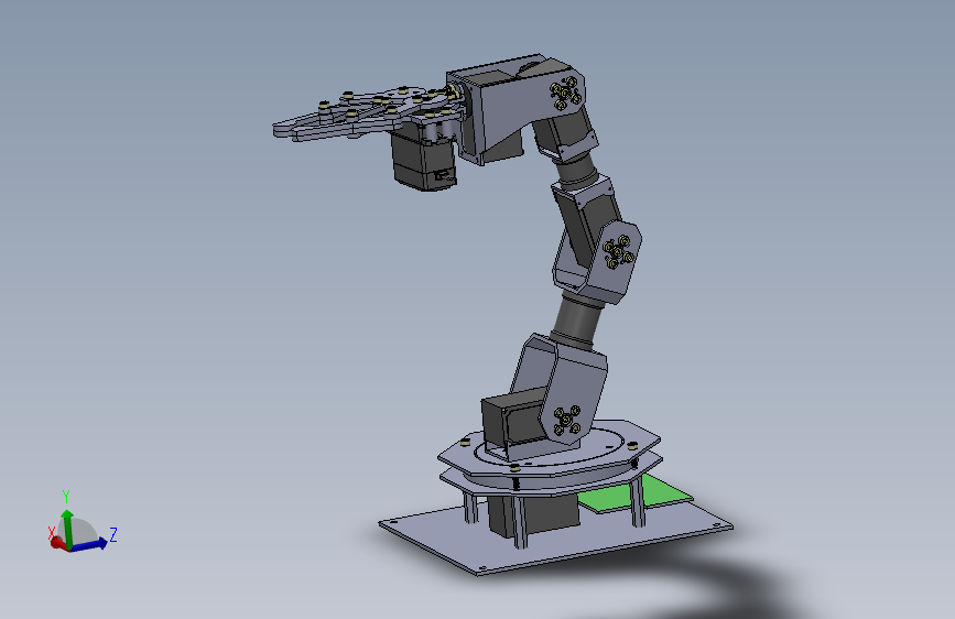 68-机械臂 机器人lewansoul-6dof-robot-arm SW.1